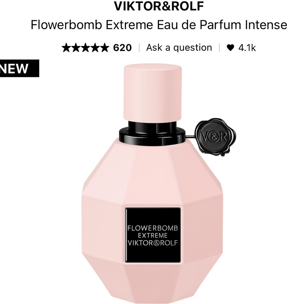 BRAND NEW Viktor & Rolf Flowerbomb Extreme Perfume - Pink